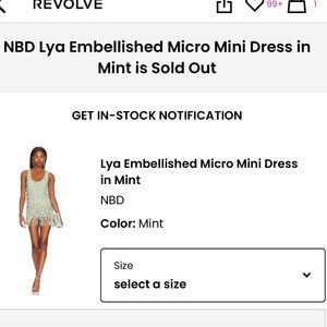 Worn once for a formal and sold out everywhere